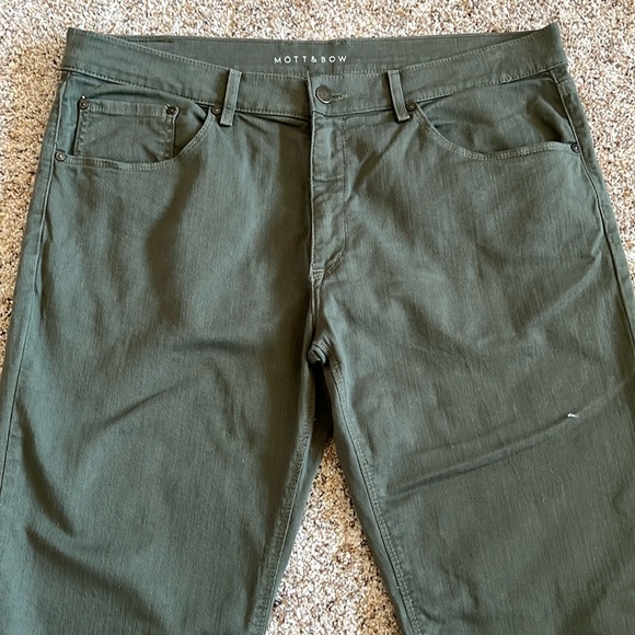 Mott & Bow Mercer twill denim jeans 38x32 - Picture 3 of 12